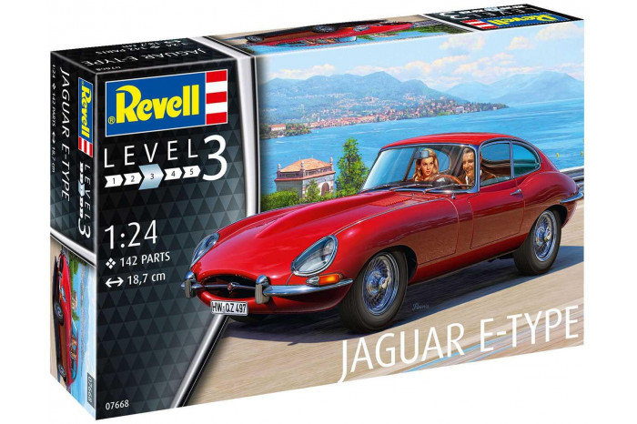 Jaguar E-Type (Coupé) (1:24) - 07668