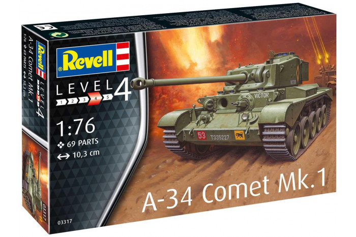 A-34 Comet Mk.1 (1:76) - 03317
