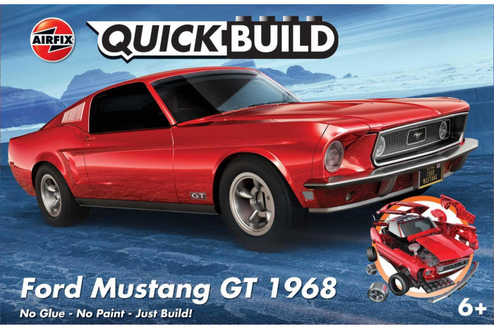 Quick Build- Ford Mustang GT 1968 - J6035