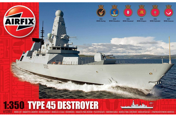 Type 45 Destroyer (1:350) - A12203