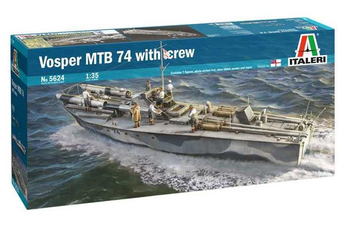 Vosper MTB 74 with crew (1:35) - 5624