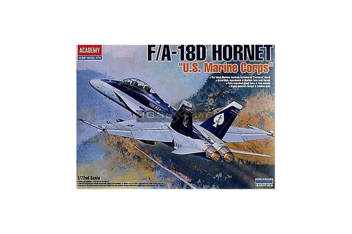 F/A 18D HORNET "US MARINES" (1:72) - 12422