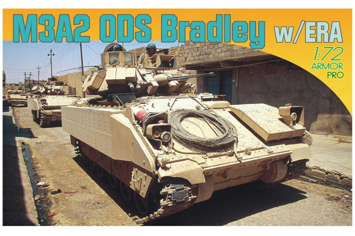 Model Kit tank 7416 - M3A2 ODS Bradley w/ERA (1:72)