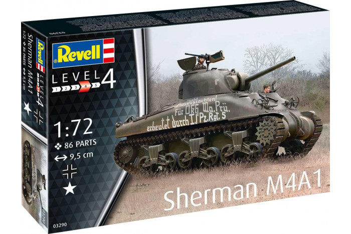 Sherman M4A1 (1:72) - 03290