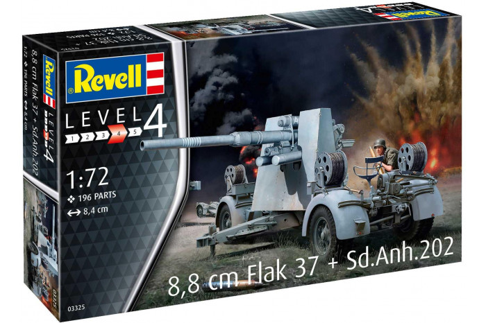 8,8 cm Flak 37 + Sd.Anh.202 (1:72) - 03325