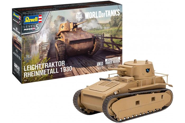 World of Tanks - Leichttraktor Rheinmetall 1930 (1:35) - 03506