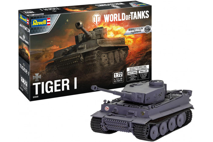 World of Tanks - Tiger I (1:72) - 03508