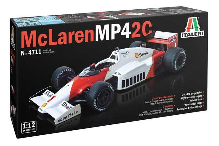 Mc Laren MP4/2C Prost Rosberg (1:12) - 4711
