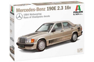 Model Kit auto 3624 - Mercedes Benz 190E (1:24)