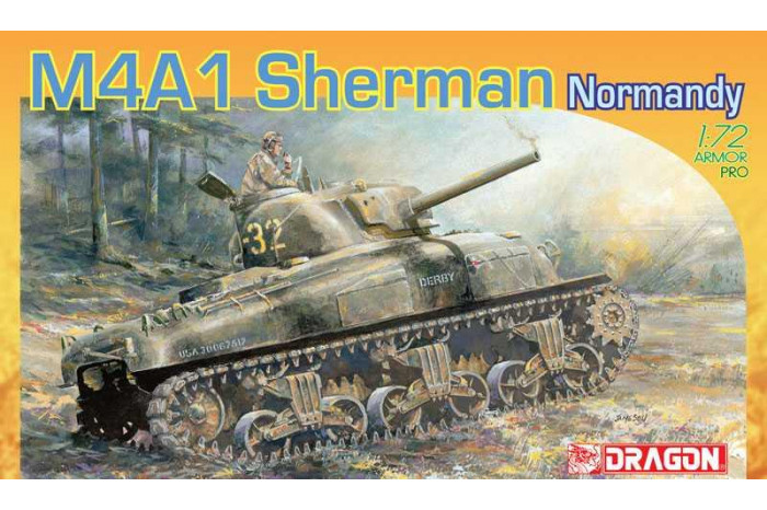 M4A1 Sherman Normandy 1944 (1:72) - 7273