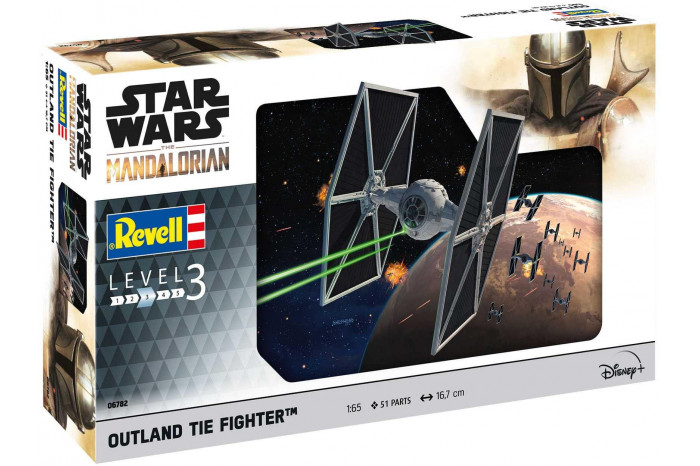 Plastic ModelKit SW 06782 - The Mandalorian: Outland TIE Fighter (1:65)