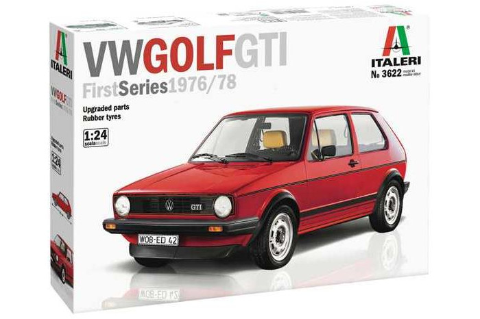 Model Kit auto 3622 - VW Golf GTI Rabbit (1:24)