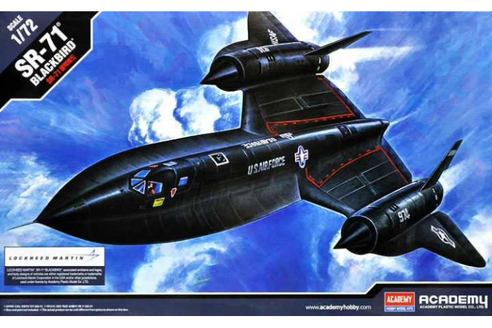 SR-71 BLACKBIRD (1:72) - 12448