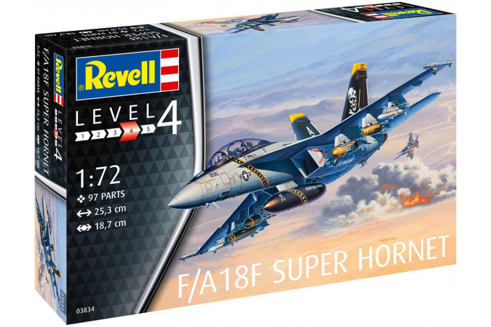 F/A18F Super Hornet (1:72) - 03834