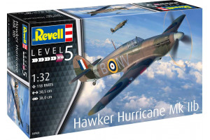 Plastic ModelKit letadlo 04968 - Hawker Hurricane Mk IIb (1:32)