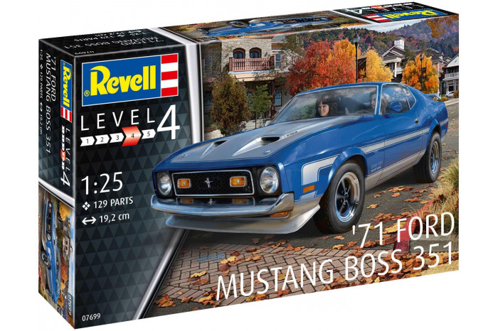 71 Ford Mustang Boss 351 (1:25) - 07699