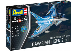 ModelSet letadlo 63818 - Eurofighter Typhoon&quot,Bavarian Tiger 2021&quot, (1:72)