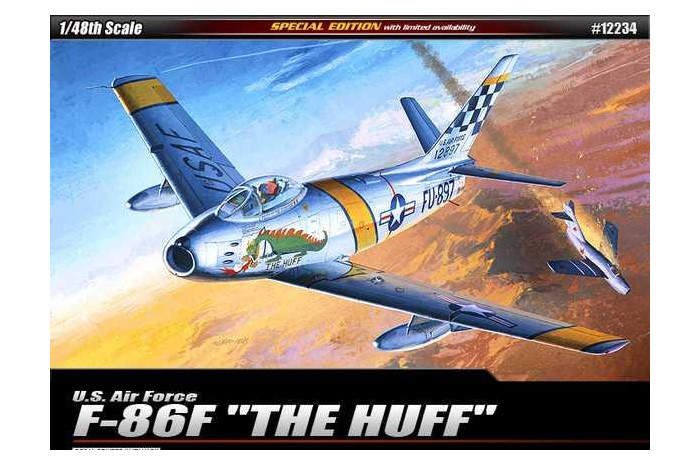 Model Kit letadlo 12234 - F-86F HUFF (1:48)