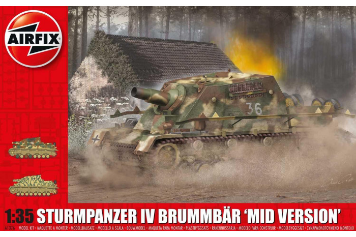 Sturmpanzer IV Brummbar (Mid Version) (1:35) - A1376
