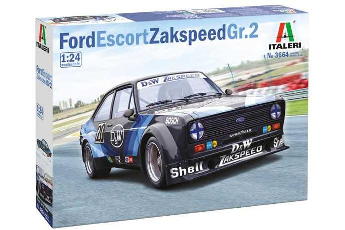 Model Kit auto 3664 - Ford Escort Zakspeed Gr. 2 (1:24)