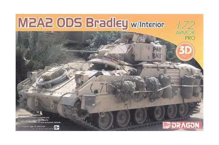 M2A2 ODS BRADLEY w/INTERIOR (1:72) - 7414