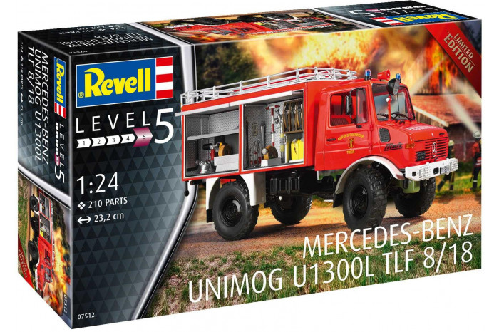 Mercedes-Benz Unimog U 1300 L TLF 8/18 (1:24) - 07512
