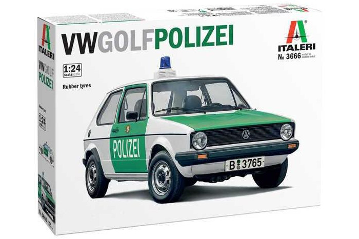 VW Golf "POLIZEI" (1:24) - 3666 