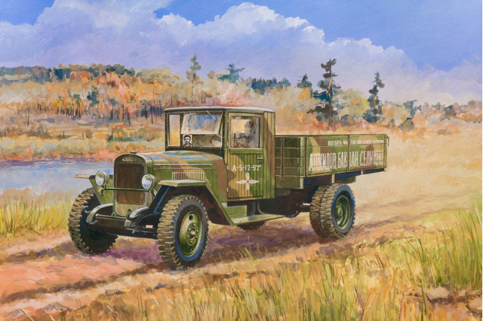 Model Kit military 3529 - Soviet Truck ZIS-5V (1:35)