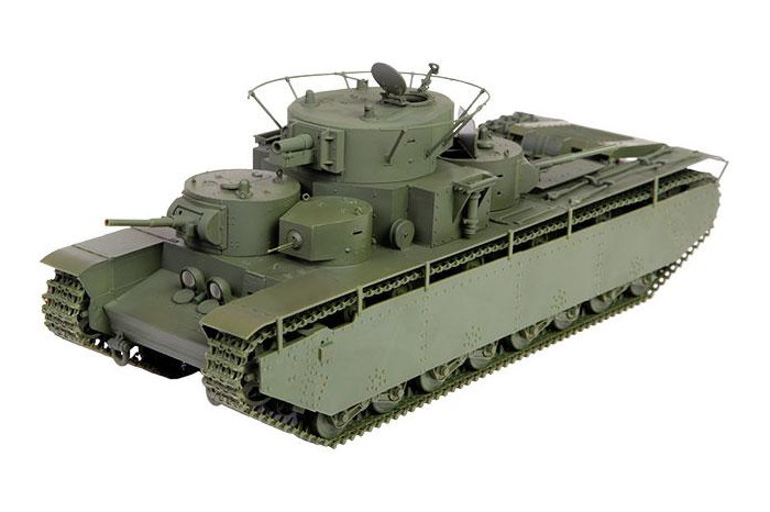Zvezda - T-35 Heavy Soviet Tank (1:35) - 3667 - MJ Modelkits.com