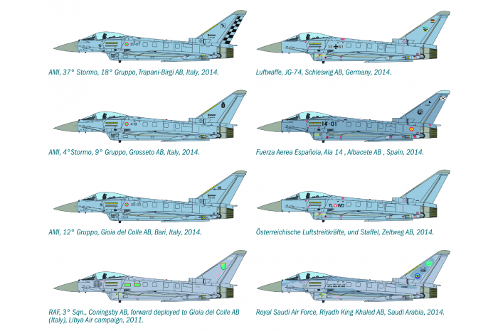 EF-2000 TYPHOON Single Seater (1:72) - 1355