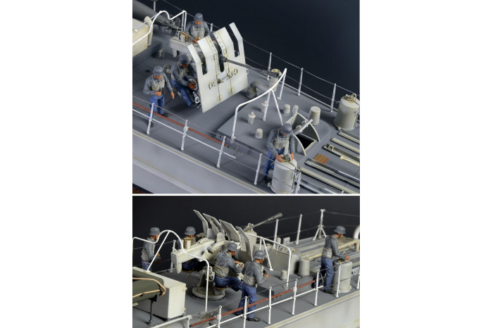 Model Kit loď PRM edice 5603 - SCHNELLBOOT TYP S-100 (1:35)