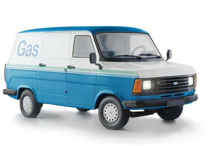 Model Kit auto 3687 - FORD TRANSIT Mk.2 (1:24)