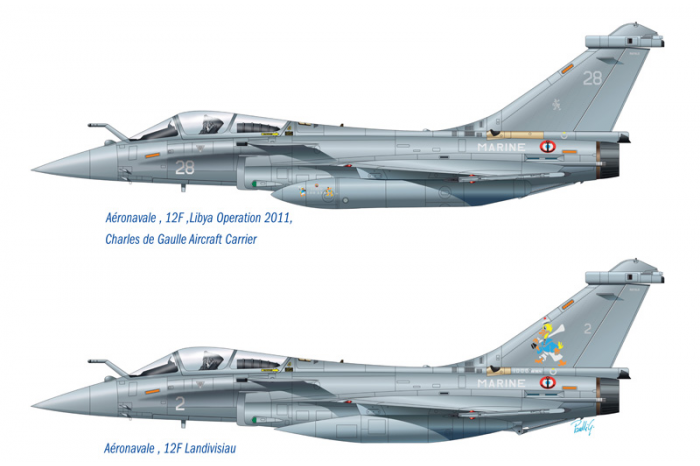 RAFALE M OPERATIONS EXTERIEURES 2011 (1:72) - 1319