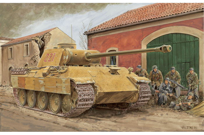 Model Kit tank 7499 - Sd. Kfz. 171 PANTHER Ausf.A EARLY PRODUCTION (1:72)