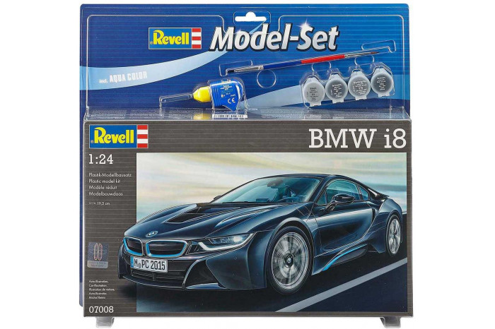 ModelSet auto 67008 - BMW i8 (1:24)