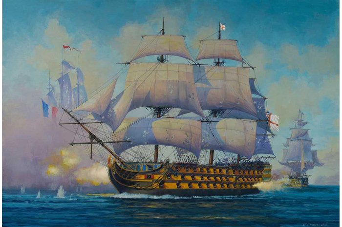 Plastic ModelKit loď 05819 - HMS Victory (1:450)