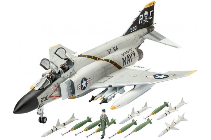 Plastic ModelKit letadlo 03941 - F-4J Phantom US Navy (1:72)