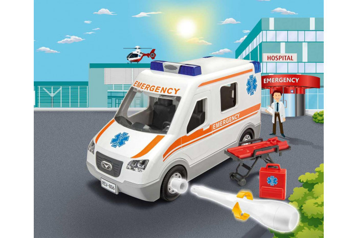 Junior Kit auto 00806 - Ambulance (1:20)
