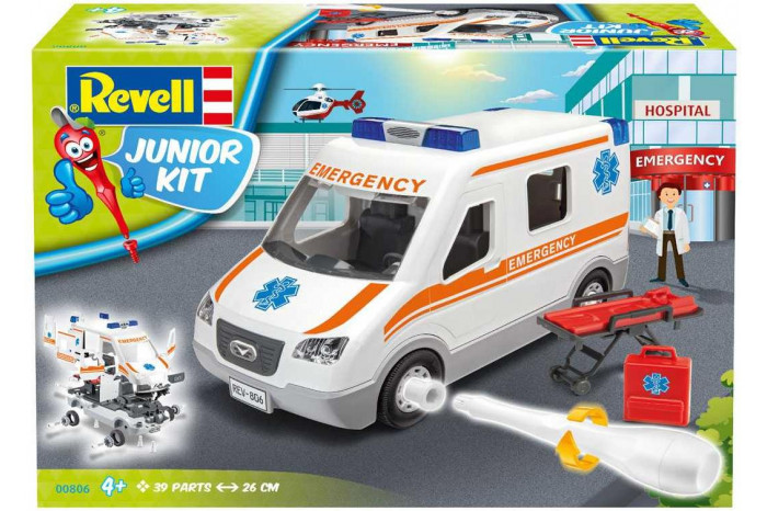 Junior Kit auto 00806 - Ambulance (1:20)