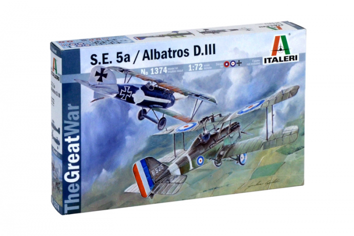 S.E.5a and ALBATROS D.III (1:72) - 1374