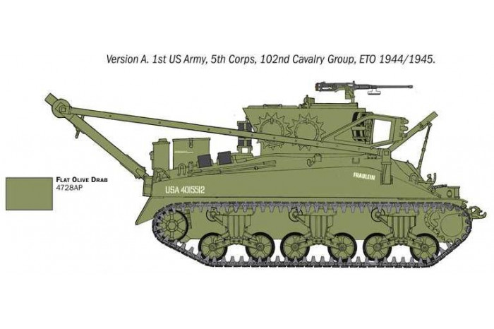 Model Kit tank 6547 - M32B1 ARMORED RECOVERY VEHICLE (1:35)