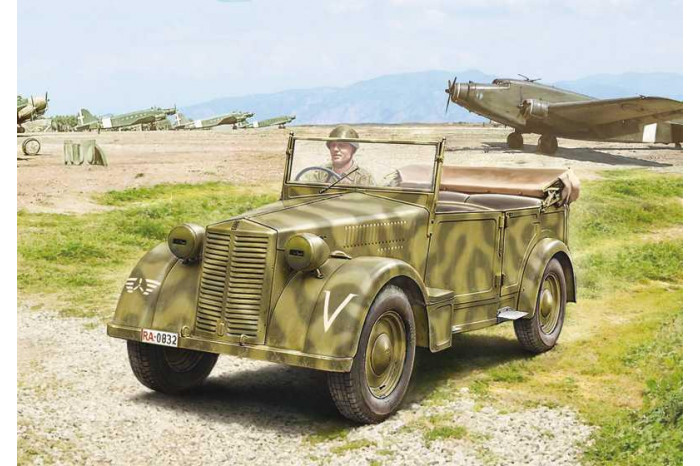 Model Kit tank 6550 - 508 CM "COLONIALE" STAFF CAR (1:35)