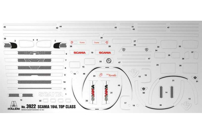 Model Kit truck 3922 - SCANIA 164 L TOPCLASS (1:24)