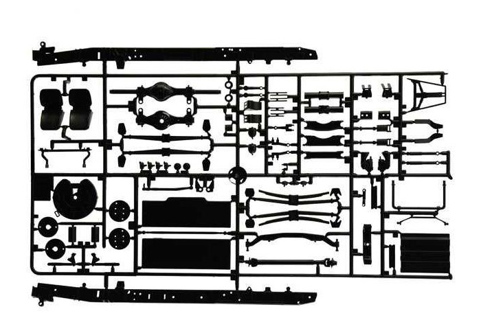 Model Kit truck 3926 - IVECO TURBOSTAR 190.48 SPECIAL (1:24)