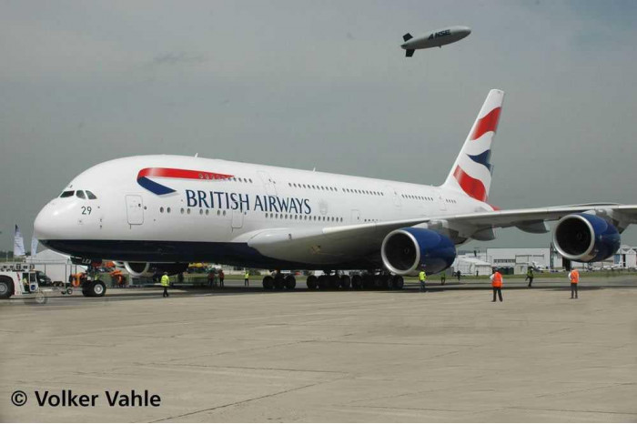 Plastic ModelKit letadlo 03922 - A380-800 British Airways (1:144)