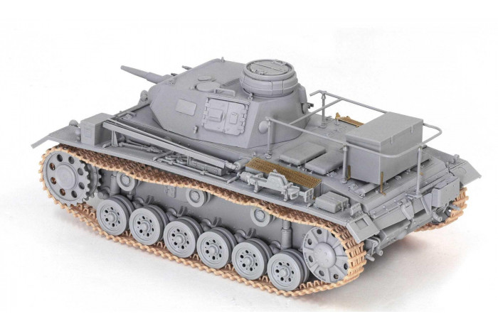 Model Kit tank 6901 - DAK Pz.Bef.Wg.III Ausf.H (Smart Kit) (1:35)