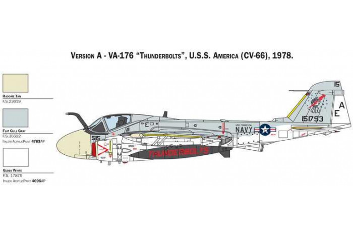 Model Kit letadlo 1405 - KA-6D INTRUDER (1:72)