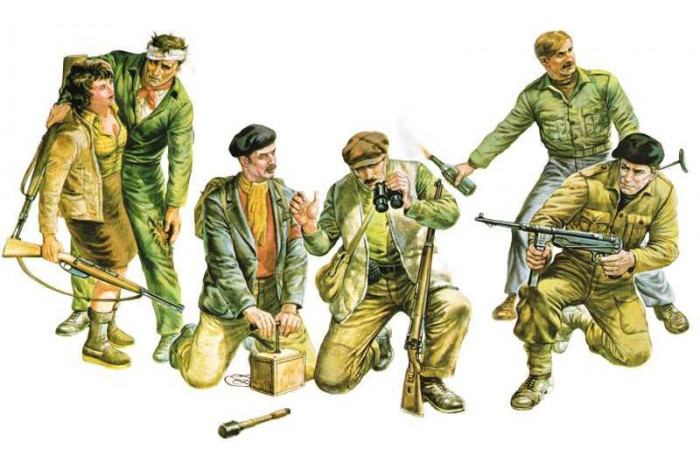 Model Kit figurky 6556 - Partisans (1:35)