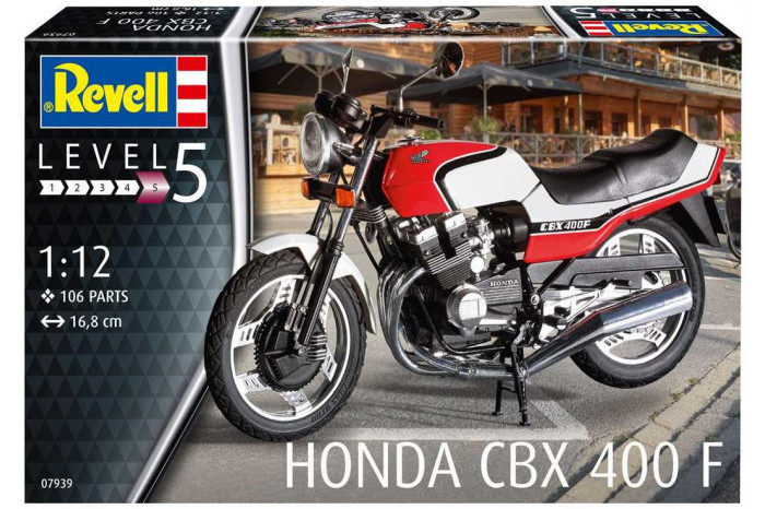 Plastic ModelKit motorka 07939 - Honda CBX 400 F (1:12)