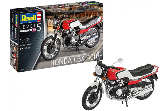 Plastic ModelKit motorka 07939 - Honda CBX 400 F (1:12)